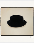 Hat On Framed print 50x50 cm / 20x20″ White frame 13