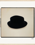 Hat On Framed print 50x50 cm / 20x20″ Wood frame 23