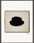 Hat On Framed print 60x80 cm / 24x32″ Black frame 34