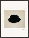 Hat On Framed print 60x80 cm / 24x32″ Black frame 34