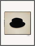 Hat On Framed print 60x80 cm / 24x32″ Black frame 44