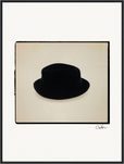Hat On Framed print 60x80 cm / 24x32″ Black frame 44