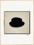 Hat On Framed print 60x80 cm / 24x32″ Wood frame 24