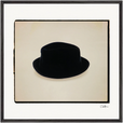 Hat On Framed print 70x70 cm / 28x28″ Black frame 35