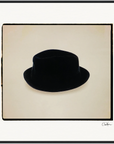 Hat On Framed print 70x70 cm / 28x28″ White frame 15