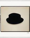 Hat On Framed print 70x70 cm / 28x28″ White frame 15