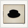 Hat On Framed print 70x70 cm / 28x28″ White frame 15
