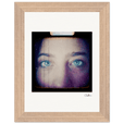 Have a Looksie Framed print 15x20 cm / 6x8″ Wood frame 20