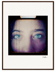 Have a Looksie Framed print 20x25 cm / 8x10″ Dark wood frame 30