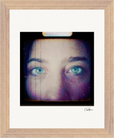 Have a Looksie Framed print 20x25 cm / 8x10″ Wood frame 25