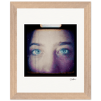 Have a Looksie Framed print 20x25 cm / 8x10″ Wood frame 25