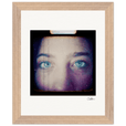 Have a Looksie Framed print 20x25 cm / 8x10″ Wood frame 25
