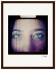 Have a Looksie Framed print 27x35 cm / 11x14″ Dark wood frame 34