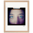 Have a Looksie Framed print 27x35 cm / 11x14″ Wood frame 21