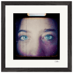 Have a Looksie Framed print 30x30 cm / 12x12″ Black frame 34