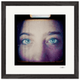 Have a Looksie Framed print 30x30 cm / 12x12″ Black frame 34