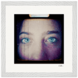 Have a Looksie Framed print 30x30 cm / 12x12″ White frame 16