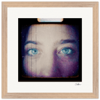 Have a Looksie Framed print 30x30 cm / 12x12″ Wood frame 23