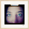 Have a Looksie Framed print 30x30 cm / 12x12″ Wood frame 27