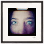 Have a Looksie Framed print 40x40 cm / 16x16″ Black frame 35