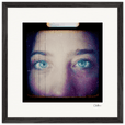 Have a Looksie Framed print 40x40 cm / 16x16″ Black frame 35