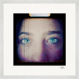 Have a Looksie Framed print 40x40 cm / 16x16″ White frame 12