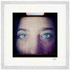 Have a Looksie Framed print 40x40 cm / 16x16″ White frame 12