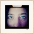 Have a Looksie Framed print 40x40 cm / 16x16″ Wood frame 20