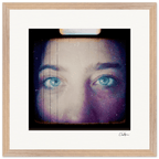 Have a Looksie Framed print 40x40 cm / 16x16″ Wood frame 22