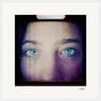 Have a Looksie Framed print 50x50 cm / 20x20″ White frame 15
