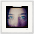 Have a Looksie Framed print 50x50 cm / 20x20″ White frame 6