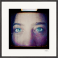 Have a Looksie Framed print 70x70 cm / 28x28″ Black frame 37