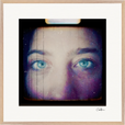 Have a Looksie Framed print 70x70 cm / 28x28″ Wood frame 27