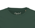 Hopeful - "A Dreamer’s Strength" T-shirt Bottle Green 2