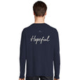 Hopeful - "A Dreamer's Strength" Long sleeve French Navy 4