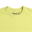 Hopeful - "A Dreamer’s Strength" T-shirt Light Yellow 2