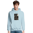 Hopeful - "A Dreamer’s Strength" Hoodie creamy blue 3