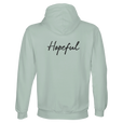 Hopeful - "A Dreamer’s Strength" Hoodie creamy green 2