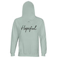 Hopeful - "A Dreamer's Strength" Hoodie creamy green 3