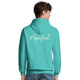 Hopeful - "A Dreamer's Strength" Hoodie pool blue 5