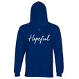 Hopeful - "A Dreamer's Strength" Hoodie Royal Blue 3