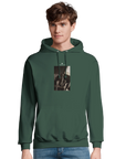 Hopeful - "A Dreamer’s Strength" Hoodie Bottle Green XS 3