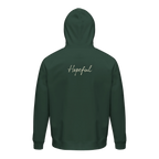 Hopeful - "A Dreamer’s Strength" Hoodie Bottle Green XS 2