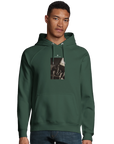 Hopeful - "A Dreamer’s Strength" Hoodie Bottle Green XS 21