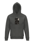 Hopeful - "A Dreamer’s Strength" Hoodie charcoal melange XS 34