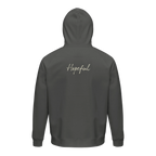 Hopeful - "A Dreamer’s Strength" Hoodie charcoal melange XS 4