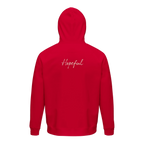 Hopeful - "A Dreamer’s Strength" Hoodie Red XS 2