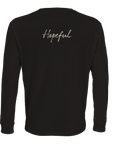 Hopeful - "A Dreamer’s Strength" Long sleeve Deep Black XS 2
