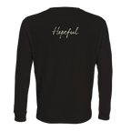 Hopeful - "A Dreamer’s Strength" Long sleeve Deep Black XS 2