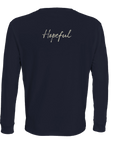 Hopeful - "A Dreamer’s Strength" Long sleeve French Navy XS 25